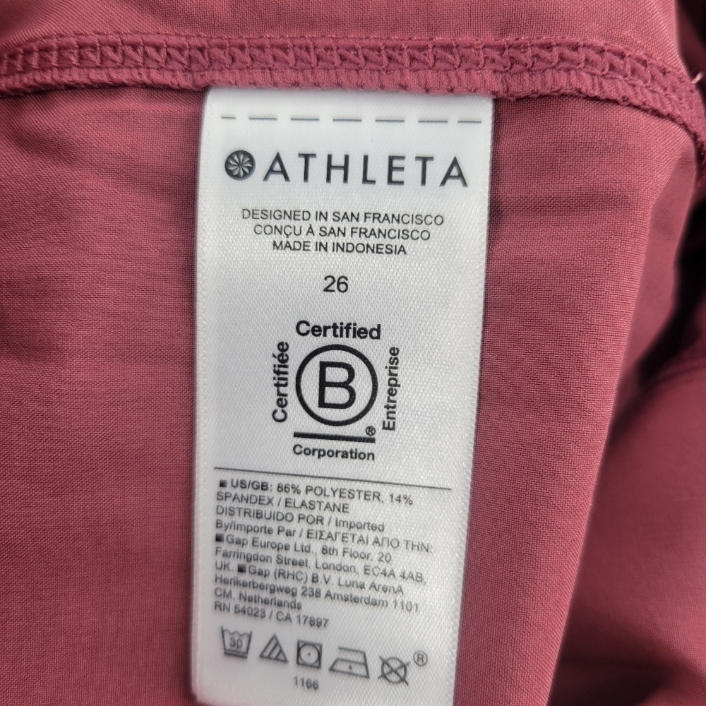 Athleta lightweight pants Tawny Rose Plus Size 26 - Picture 2 of 5